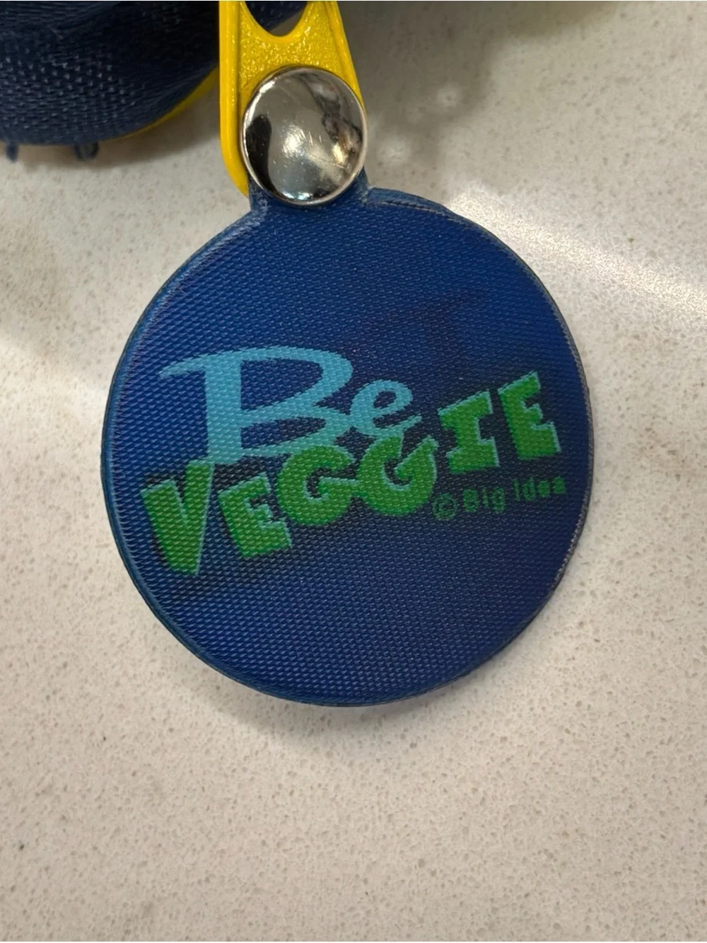 Veggie Tales School Supplies Bible Bag Blue Yellow 2002 Christian